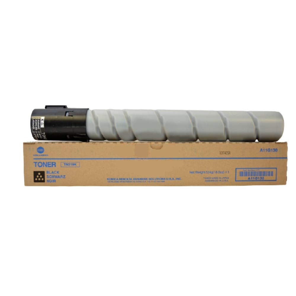 Konica Minolta TN-321K A33K130 Bizhub C224 C284 C364 Toner Cartridge (Black) in Retail Packaging