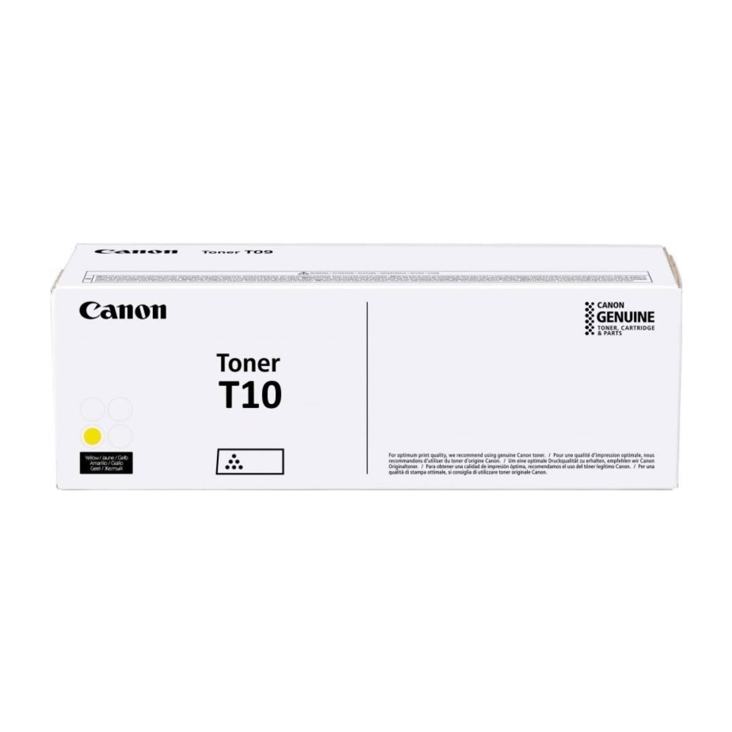 Canon T10 Toner Cartridge 1 Pc(S) Original Yellow , W128277715 (Original Yellow)