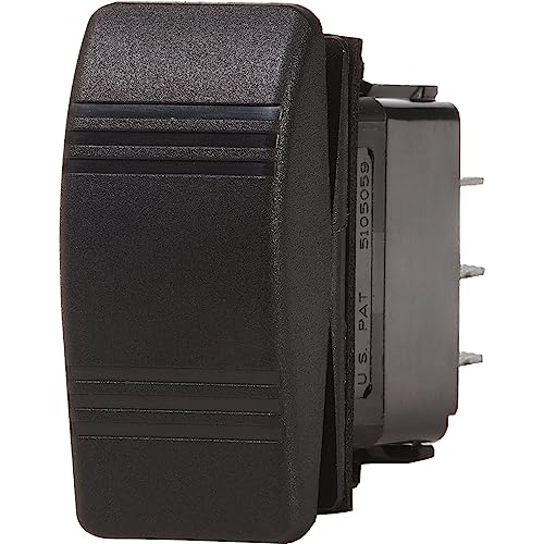 Blue Sea Systems 8292 Contura SPST Switch, Black