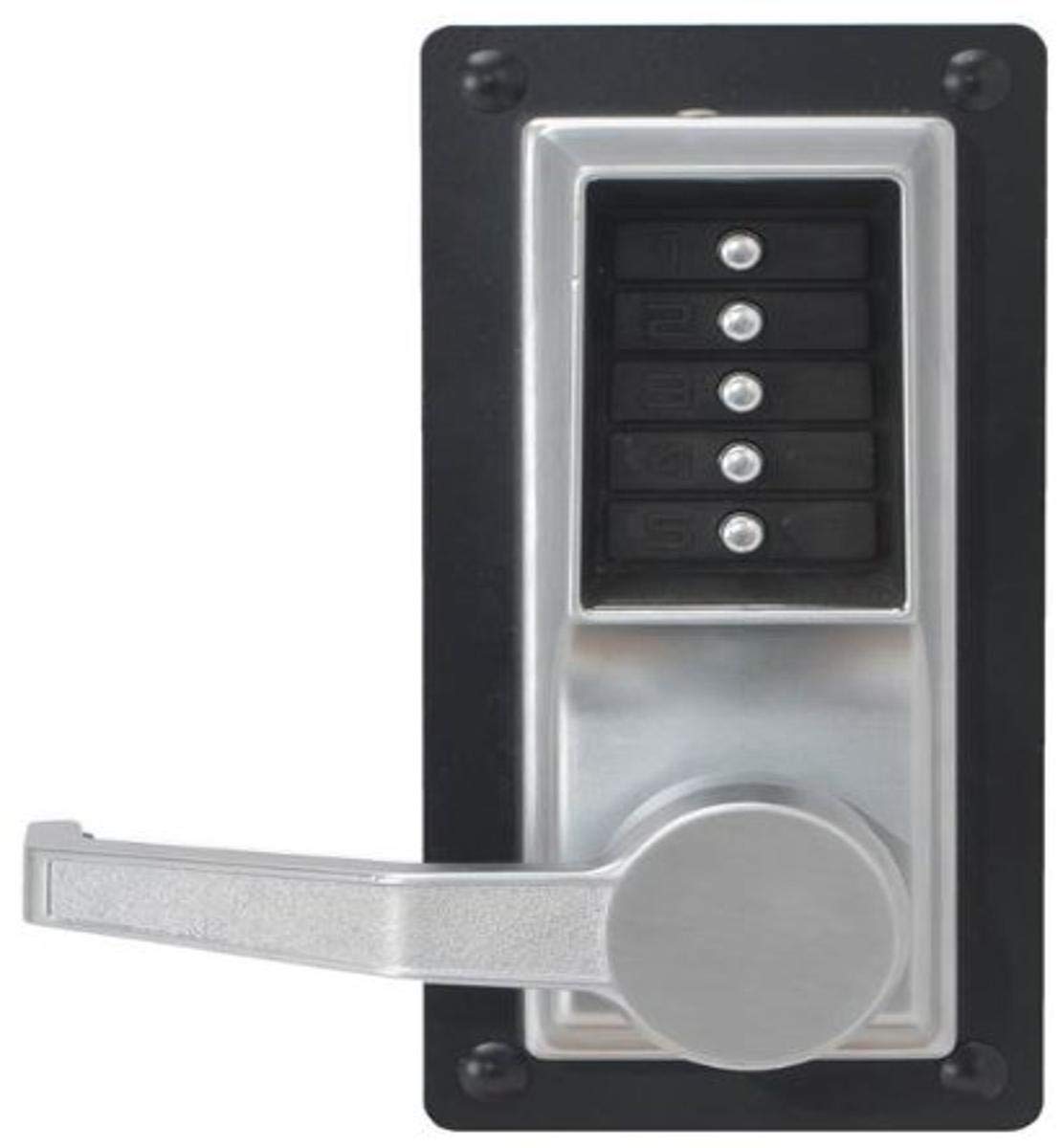 Dormakaba LR1011-26D RH 1011 Lever Lock, 26D, Dull Chrome