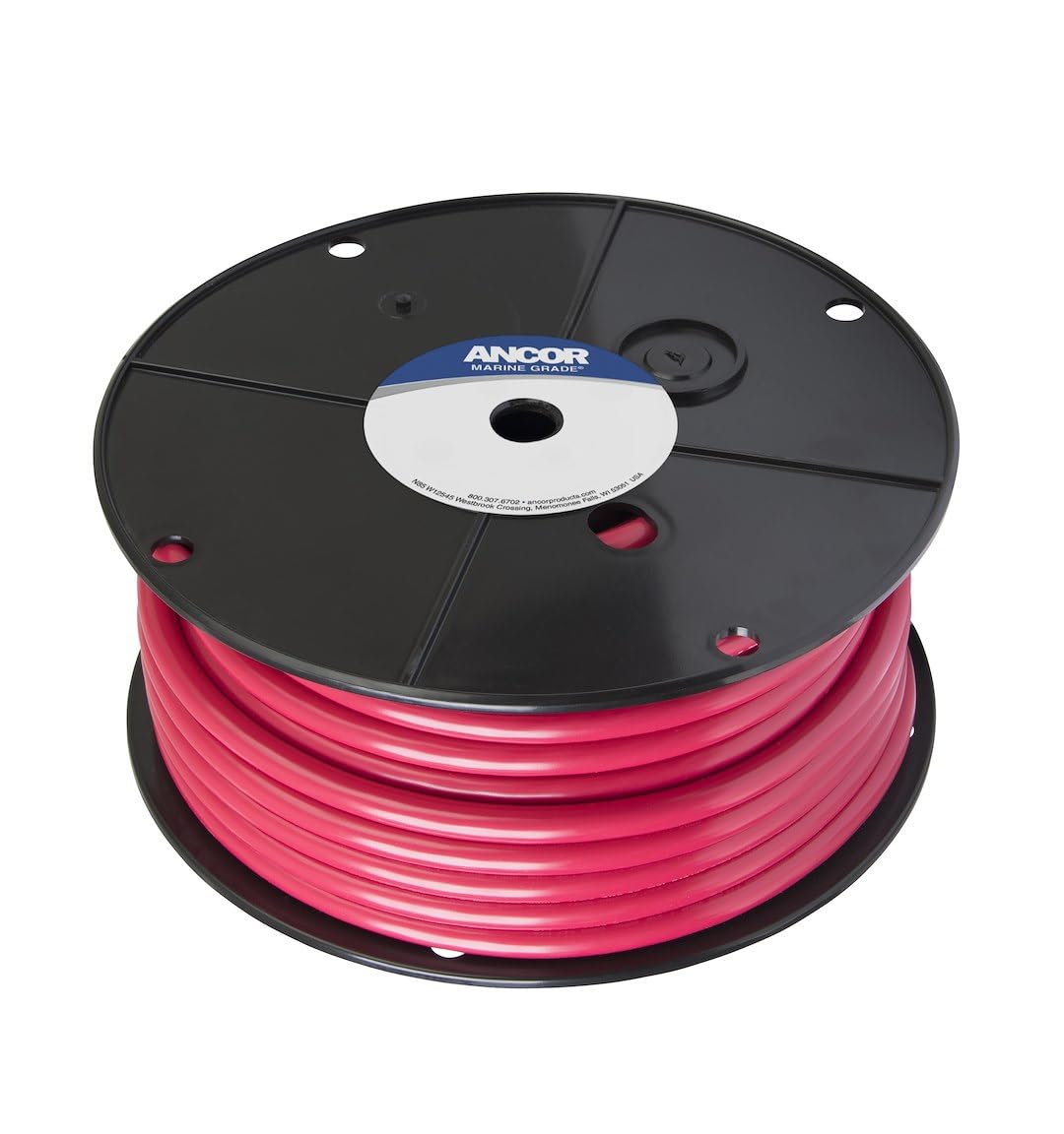 Ancor 2 AWG Red Battery Cable 25ft