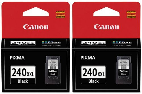 Canon PG-240XXL Black Ink Cartridge 2-Pack
