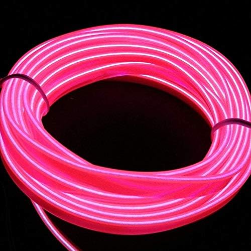ABALDI EL Wire Neon Car Light Strip 5m Pink
