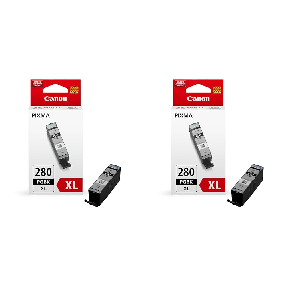 Canon PGI-280XL PGBK Printer Ink Pack of 2