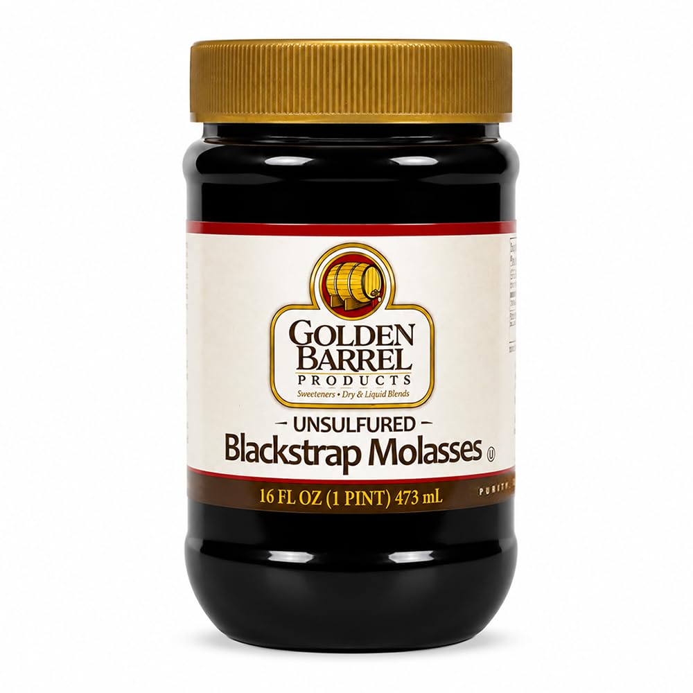 Golden Barrel Blackstrap Molasses 16 Fl. Oz