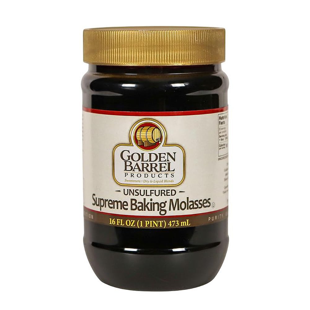 Golden Barrel Unsulphured Supreme Baking Molasses 16oz