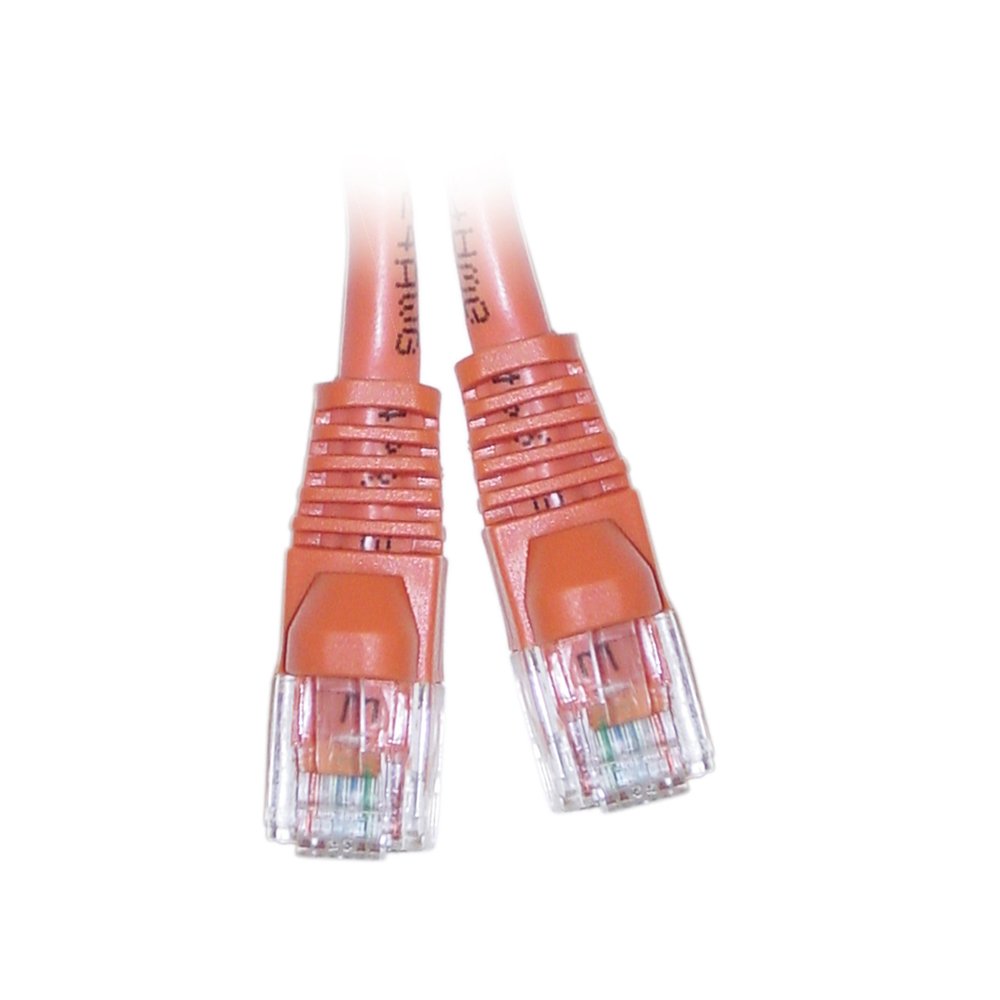 CableWholesale Cat5e Orange Ethernet Patch Cable 3ft 10X6-03103