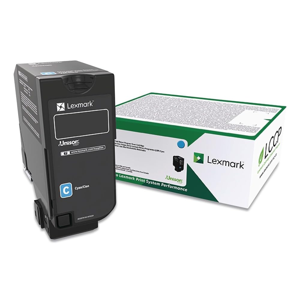 Lexmark Original Cyan Toner Cartridge