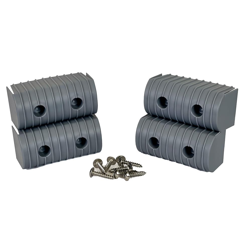 Caliber Bunk Wrap End Cap 23051 2in x 4in Cool Gray