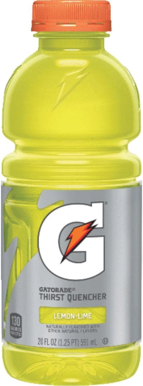 Gatorade Lemon Lime Thirst Quencher 20 Fl Oz, 5 Pack