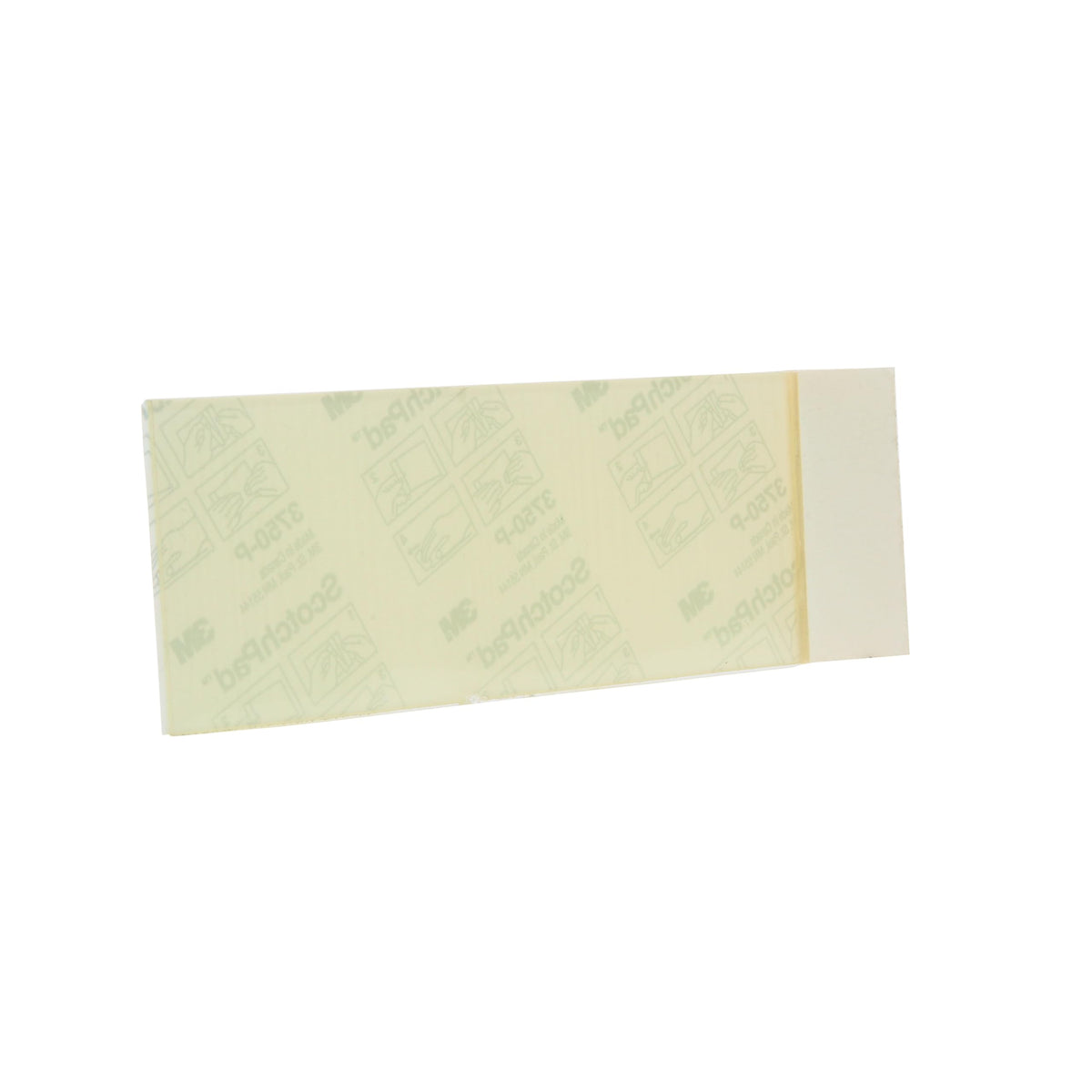 3M ScotchPad Packaging Tape Strips 2" x 6" 3750P