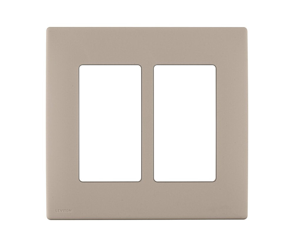 Leviton Renu 2 Gang Plastic Wa