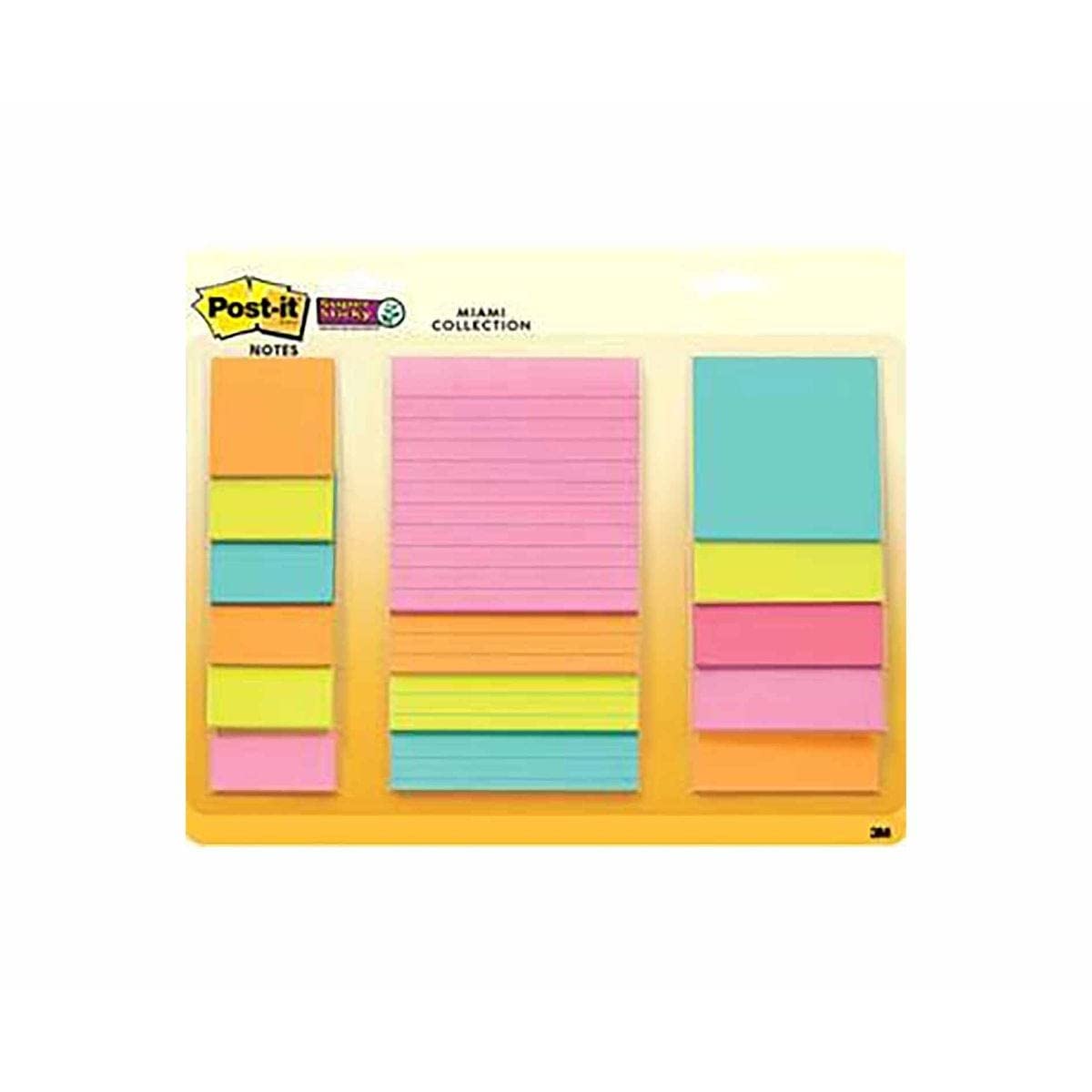 3M Post-it Super Sticky Notes Value Pack