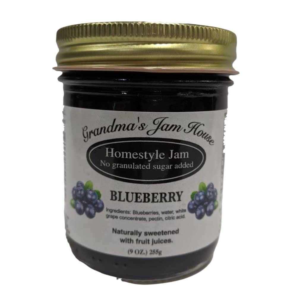Grandmas Sweet Blueberry Jam 9oz