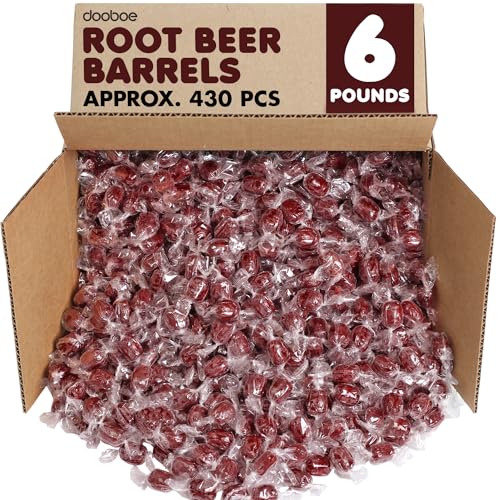 Colombina Dooboe Root Beer Barrels Hard Candy 6 lb
