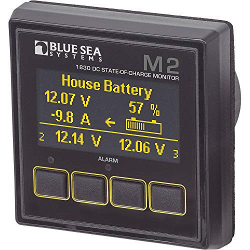 Blue Sea Systems M2 OLED DC SOC Meter 1830