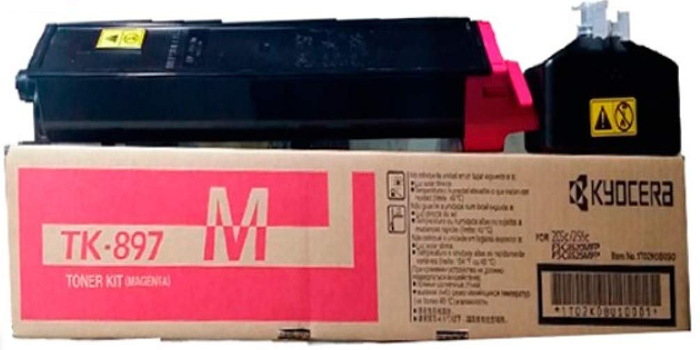 Kyocera TK-897M Magenta Toner Cartridge 1T02K0BUS0