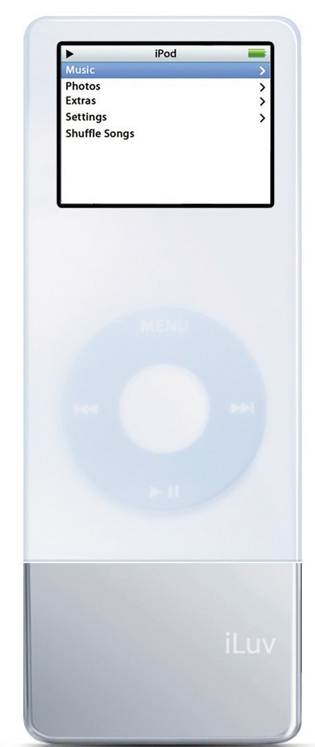 iLuv I602WHT Battery Booster for iPod Nano