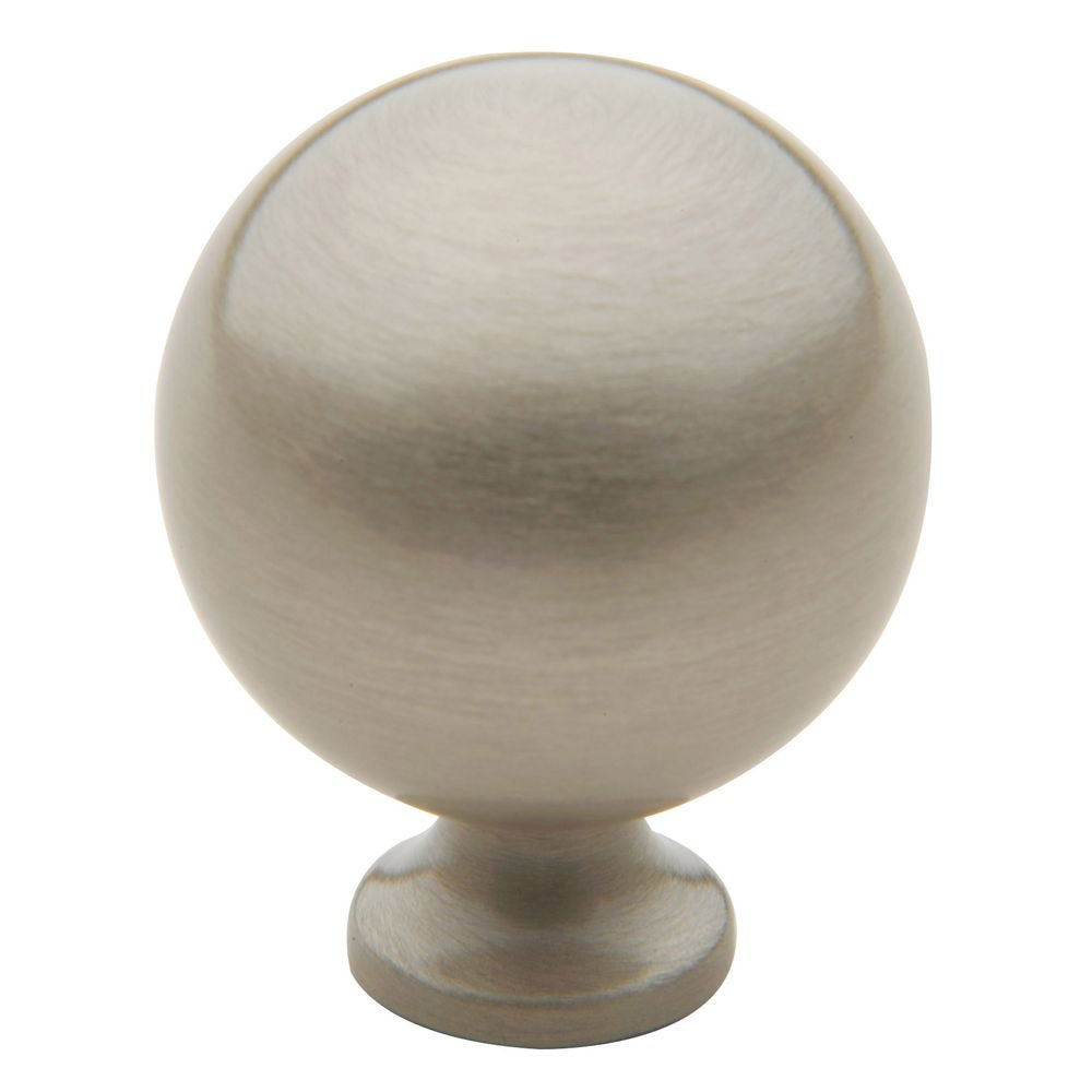 Baldwin 4961150 Round Cabinet Knob Satin Nickel