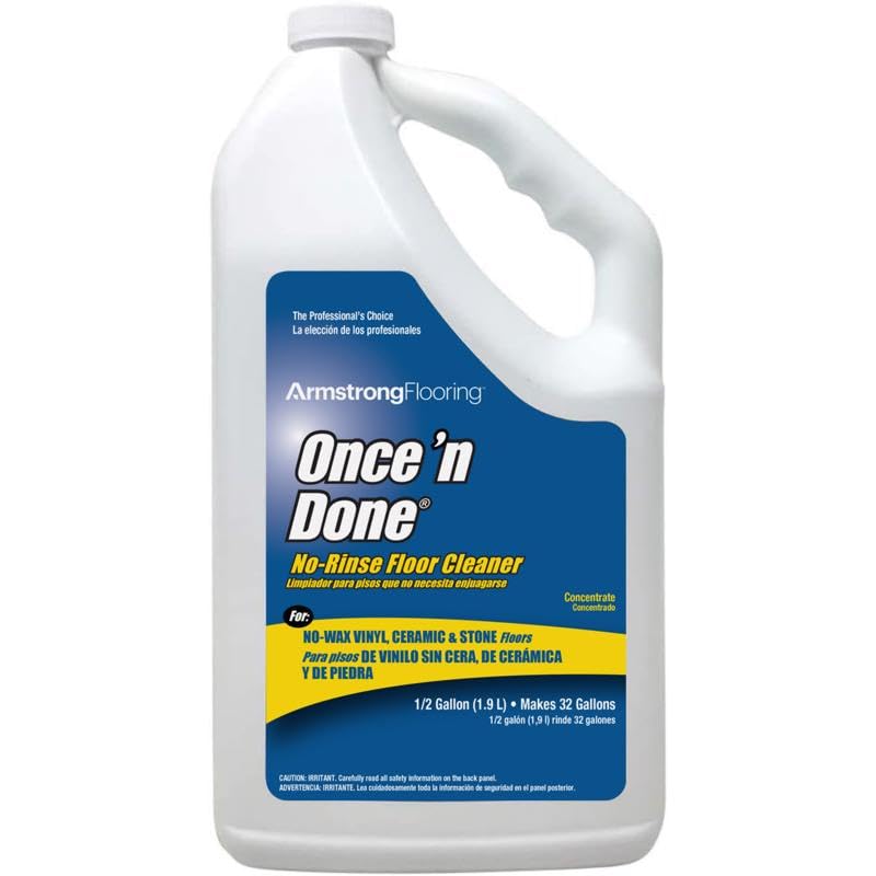 Armstrong Once'N Done Citrus Scent Floor Cleaner 1 gal. Liquid