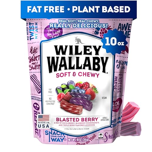 Wiley Wallaby Licorice Blast Berry 10oz