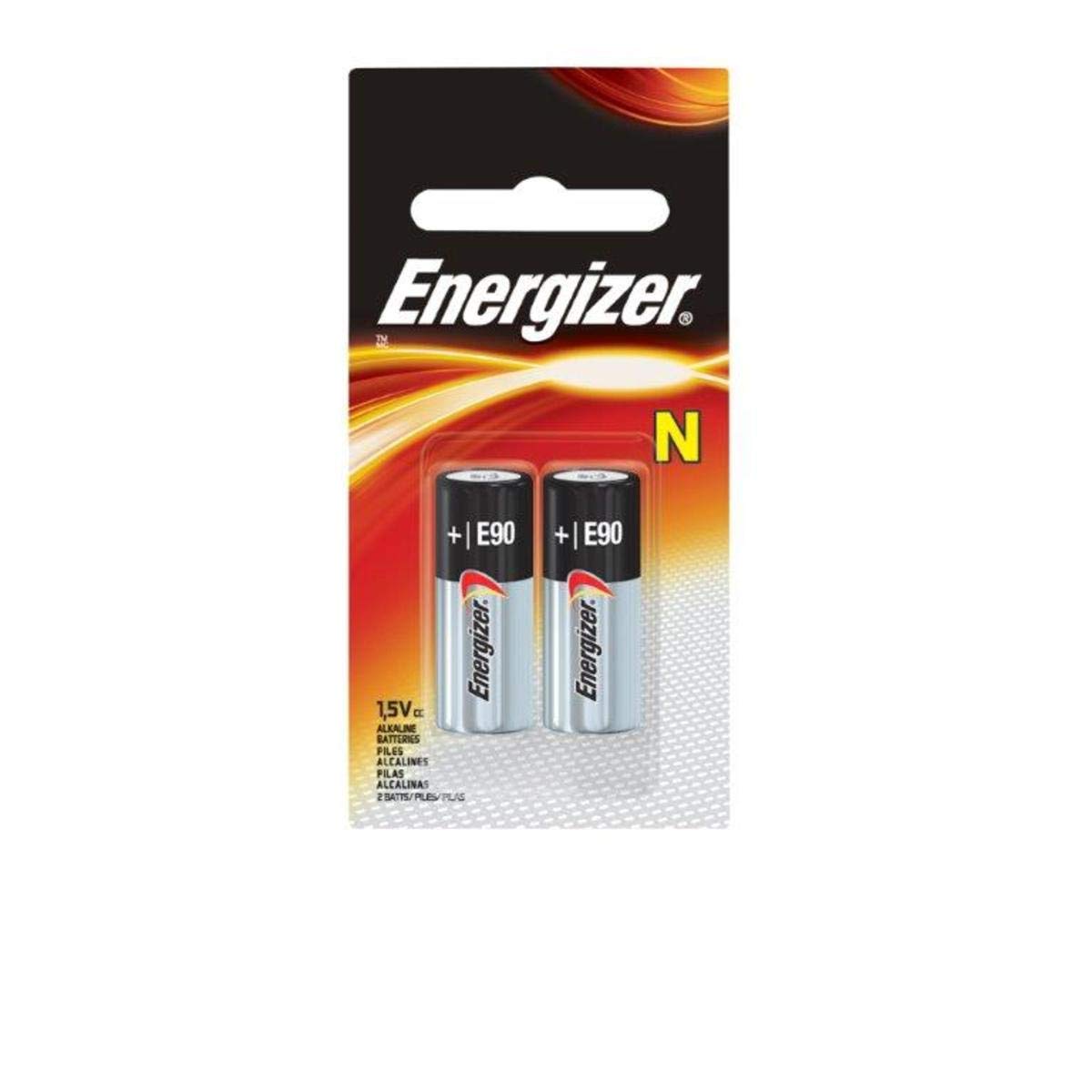 Energizer E90 Alkaline Battery 2-Pack
