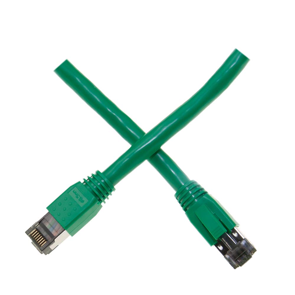 CableWholesale Cat8 Ethernet Patch Cable 10ft Green