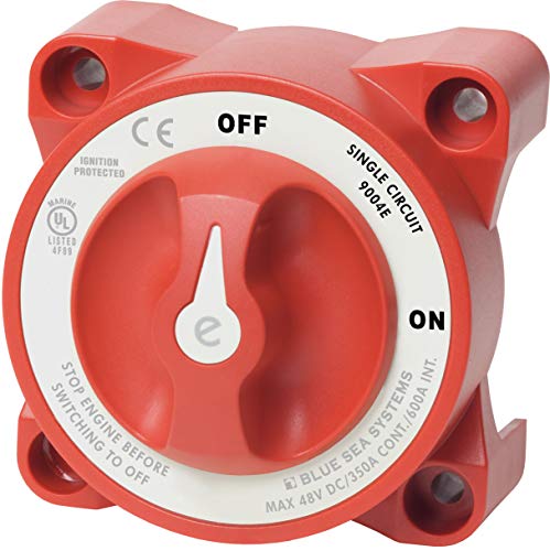 Blue Sea 9004e e-Series Battery Switch ON/OFF AFD