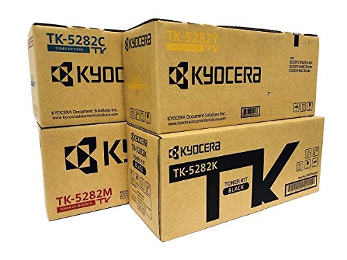 Kyocera TK-5282K OEM Toner Cartridge Set