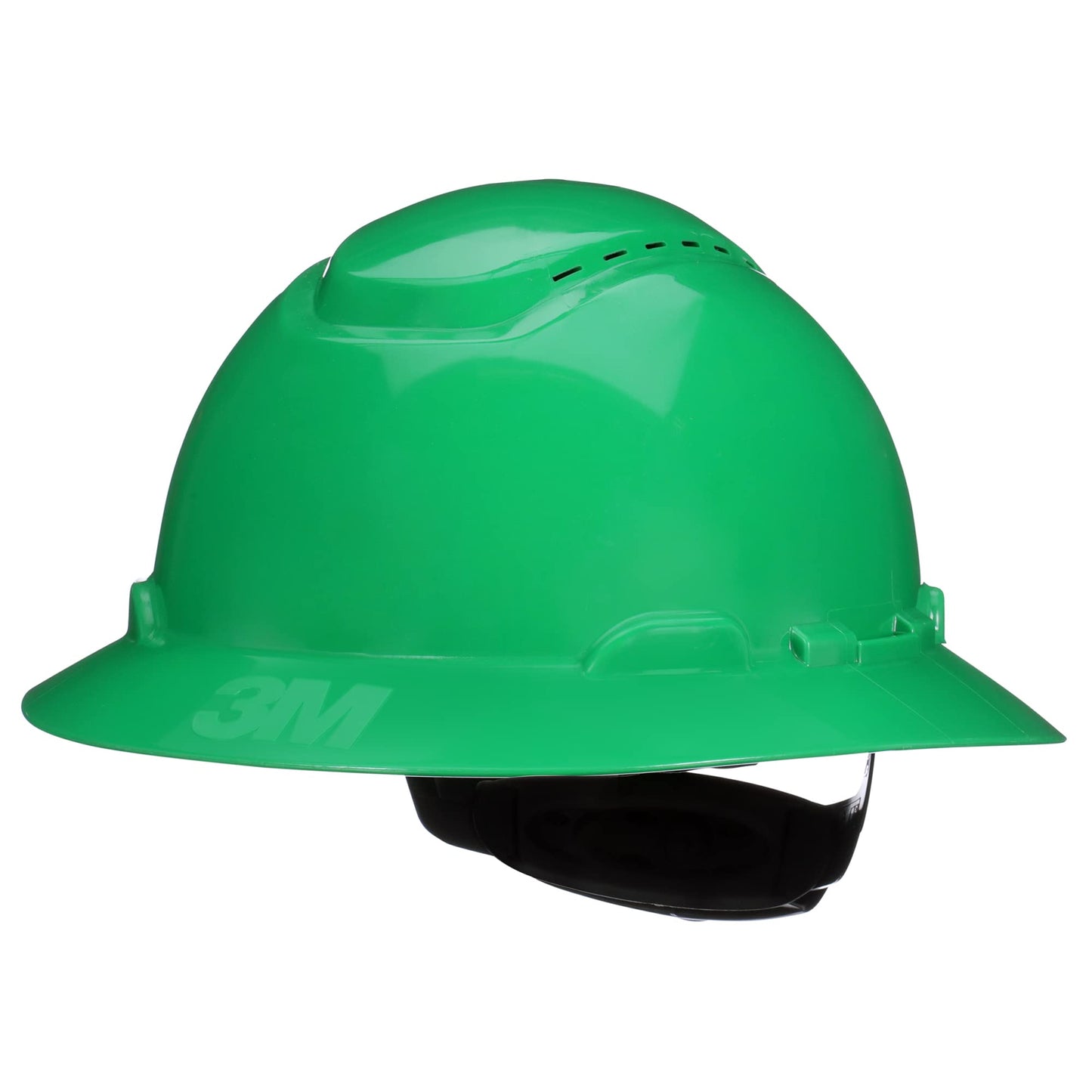 3M SecureFit H-804SFV-UV Hard Hat, Green, Vented