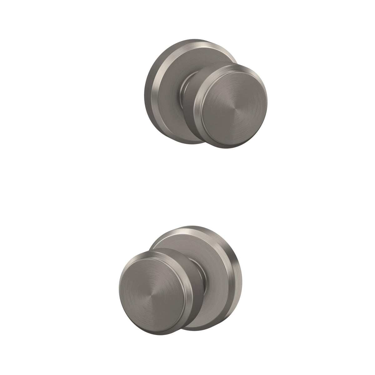 Schlage Lock Company F10 V BWE 619 Schlage F10-BWE Bowery Passage Door Knob Set from the F-Series, Satin Nickel