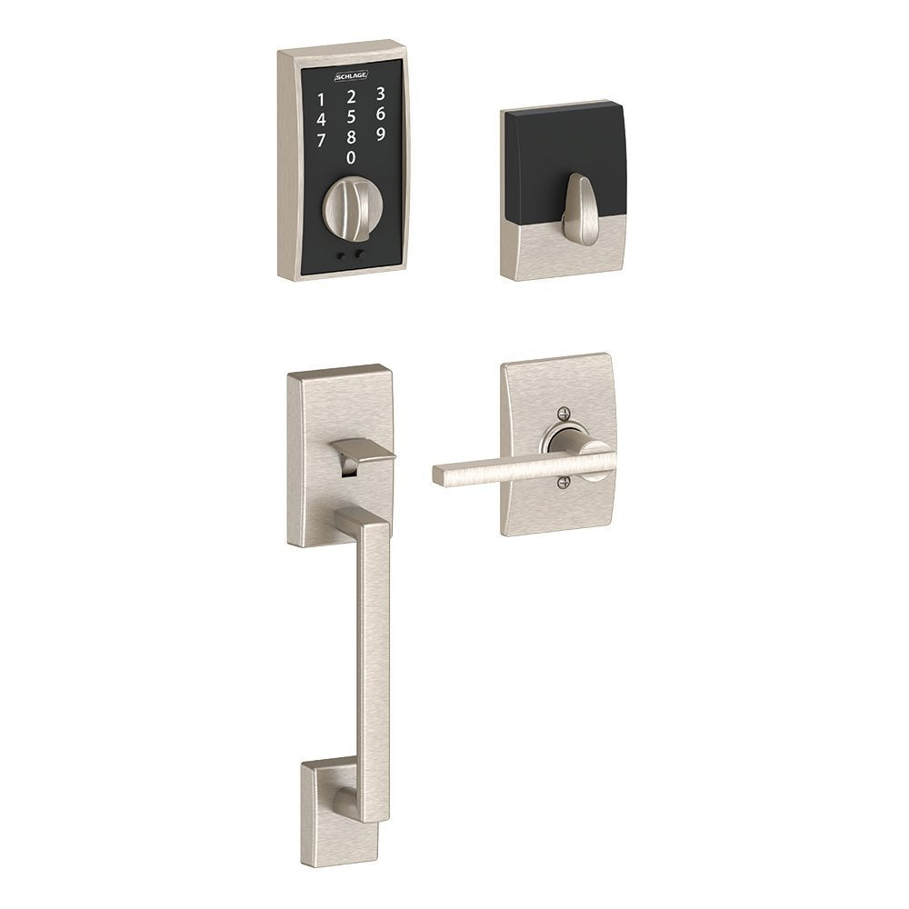 Schlage Century Satin Nickel Electronic Keypad Deadbolt