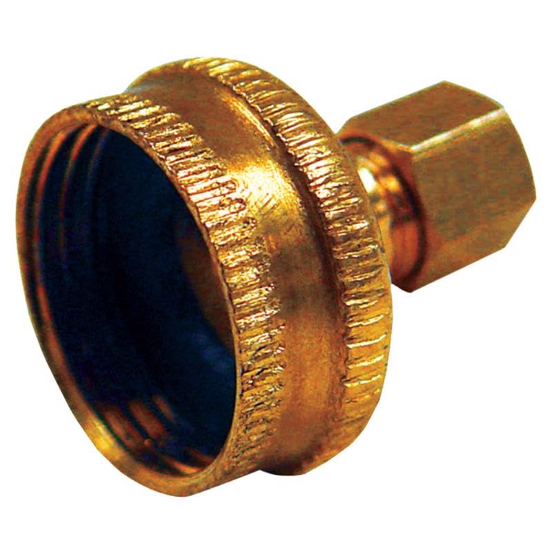 HOMEPLUS Brass 3/4 in. x 1/4 in. Adapter 1 pk