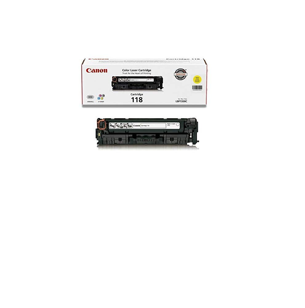 Canon Genuine OEM 2659B001 CTG 118 Yellow Toner Cartridge (2.9K YLD)