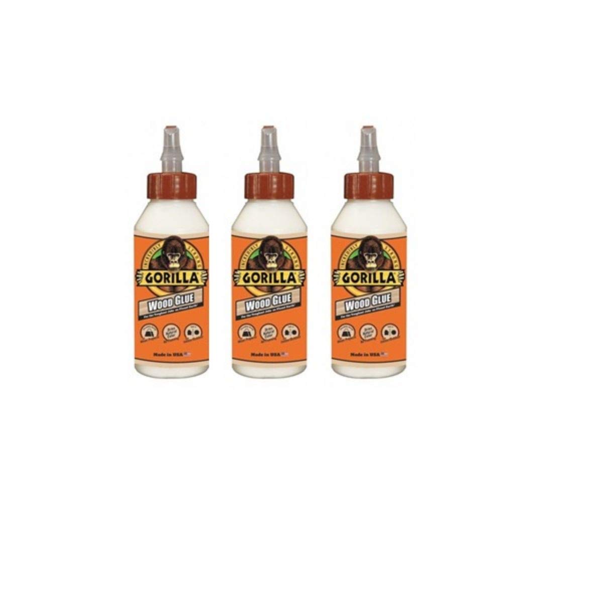 Gorilla Wood Glue 8 oz (3 Pack)