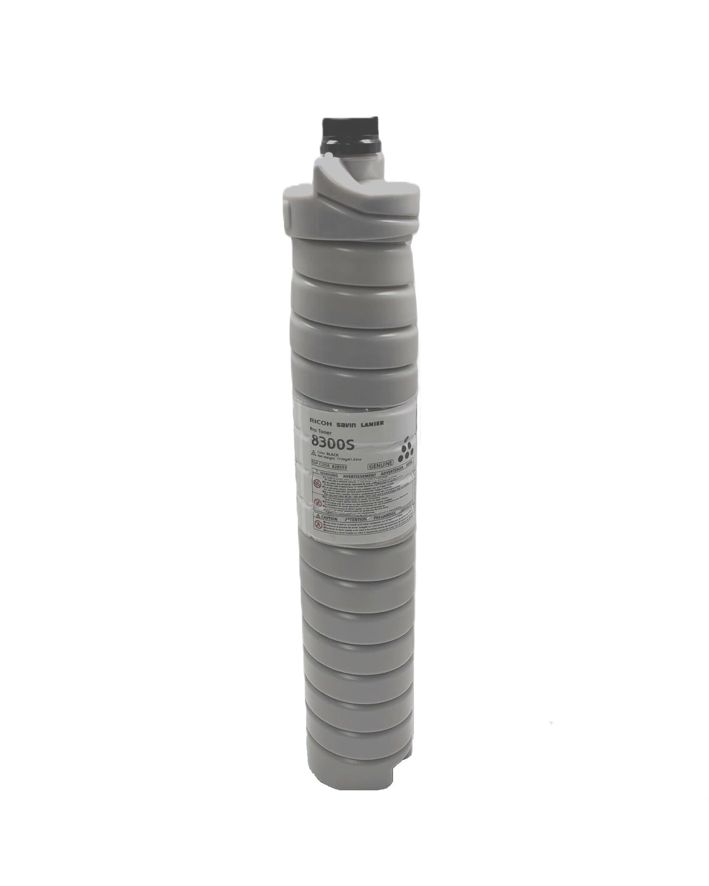Ricoh 828553 Pro 8300S Black Toner Cartridge in Retail Packaging