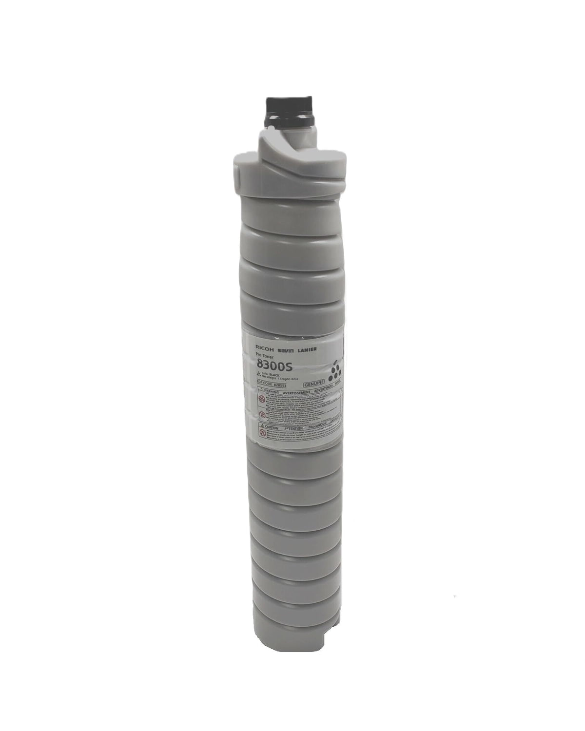 Ricoh 828553 Pro 8300S Black Toner Cartridge in Retail Packaging