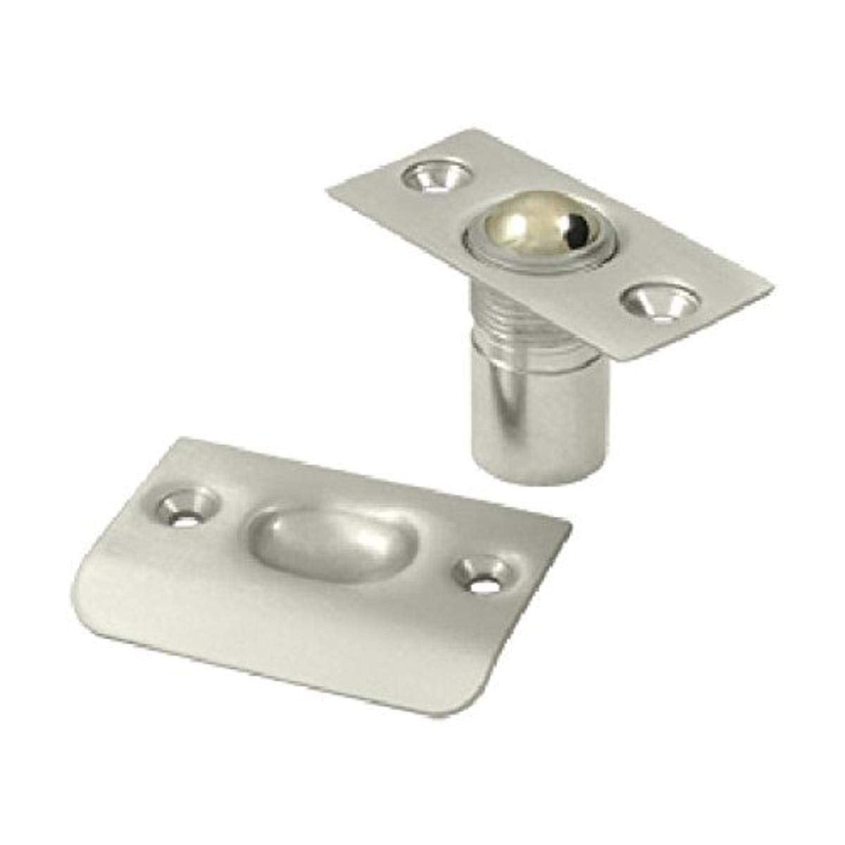 Deltana BC218U15 Solid Brass Ball Catch Adjustable Up to 3/8-Inch