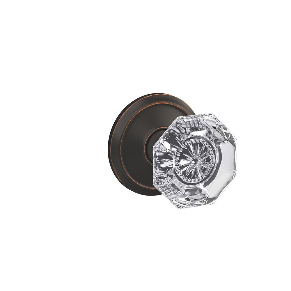 Schlage Alexandria Glass Knob FC172 ALX 716 ALD