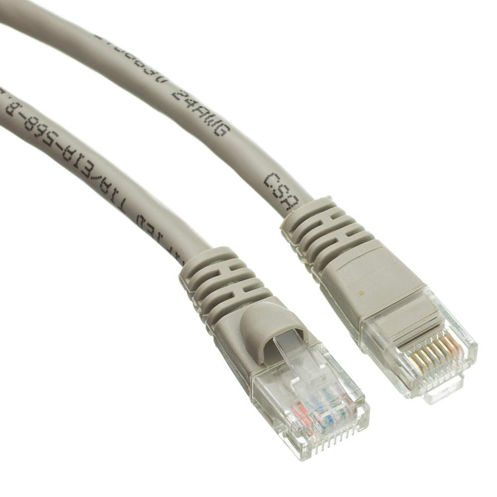 CableWholesale Cat6 Ethernet Cable 14ft Gray
