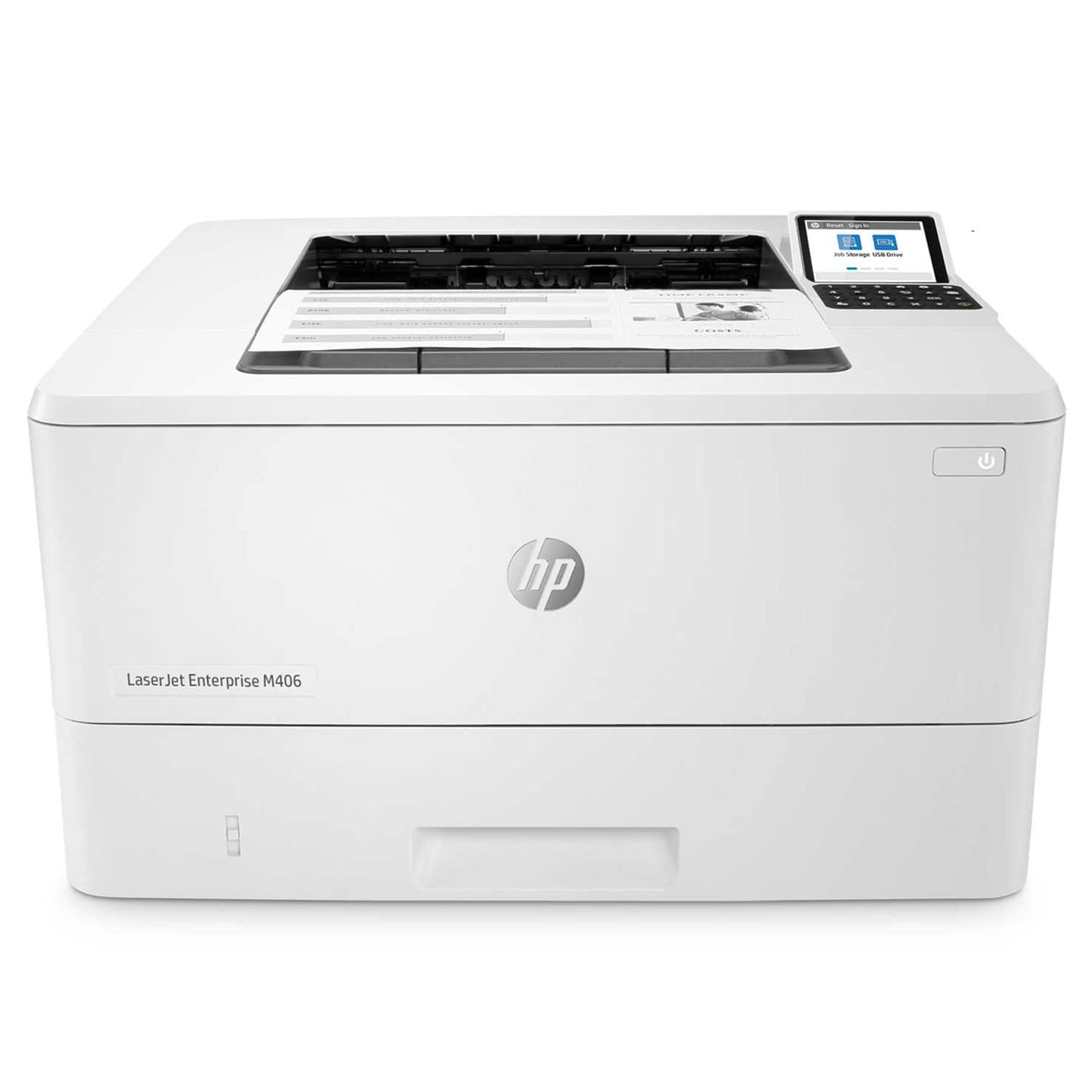HP LaserJet Enterprise M406 M406dn Desktop Laser Printer - Monochrome 8.7" x 15" x 14.1"