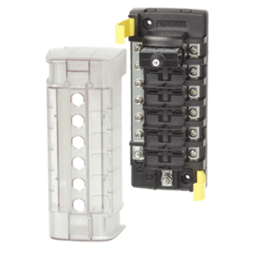 Blue Sea 5052 ST CLB Circuit Breaker Block 6 Position