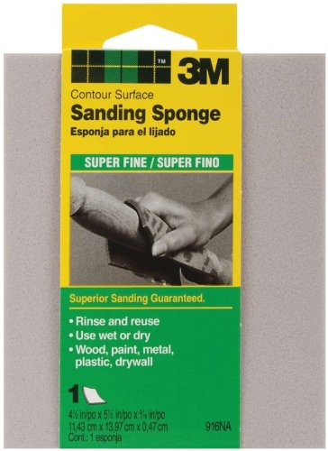 3M Extra Thin Contour Surface Sanding Sponges 916DC-NA