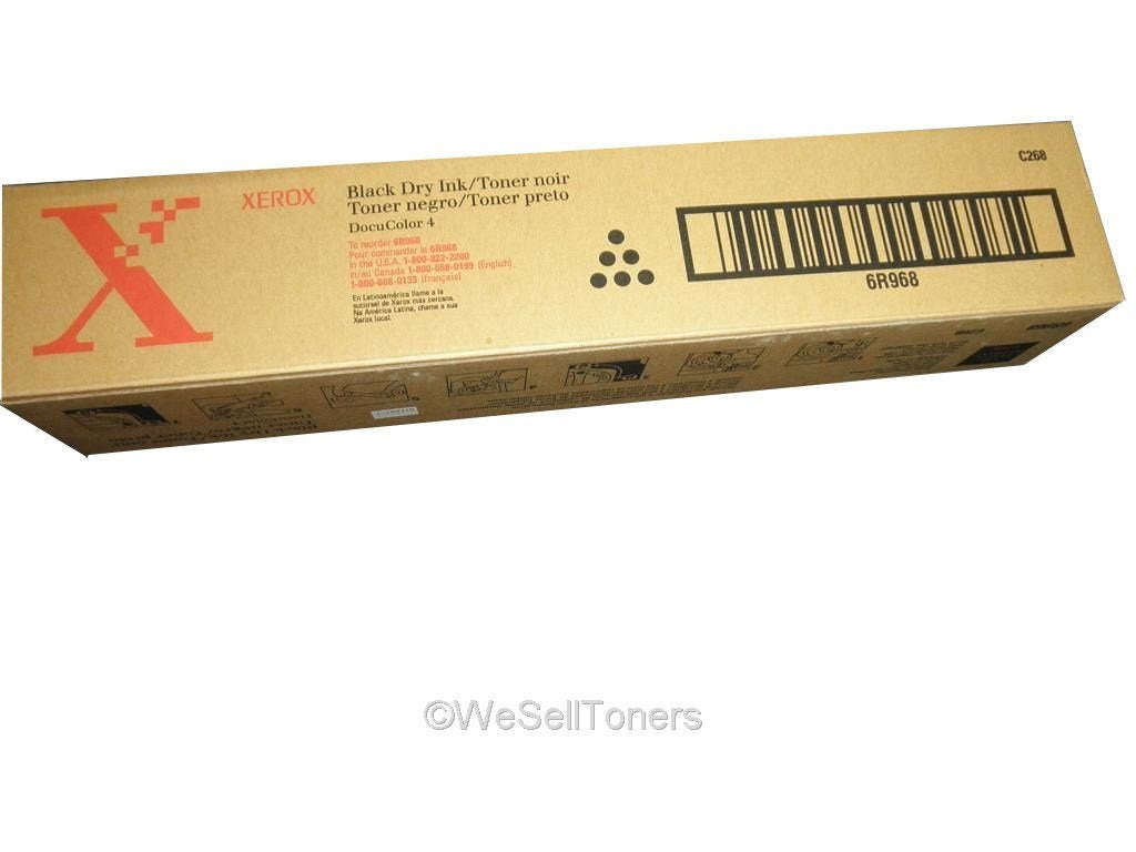 Xerox 6R968 Black Toner Cartridge 1-Pack