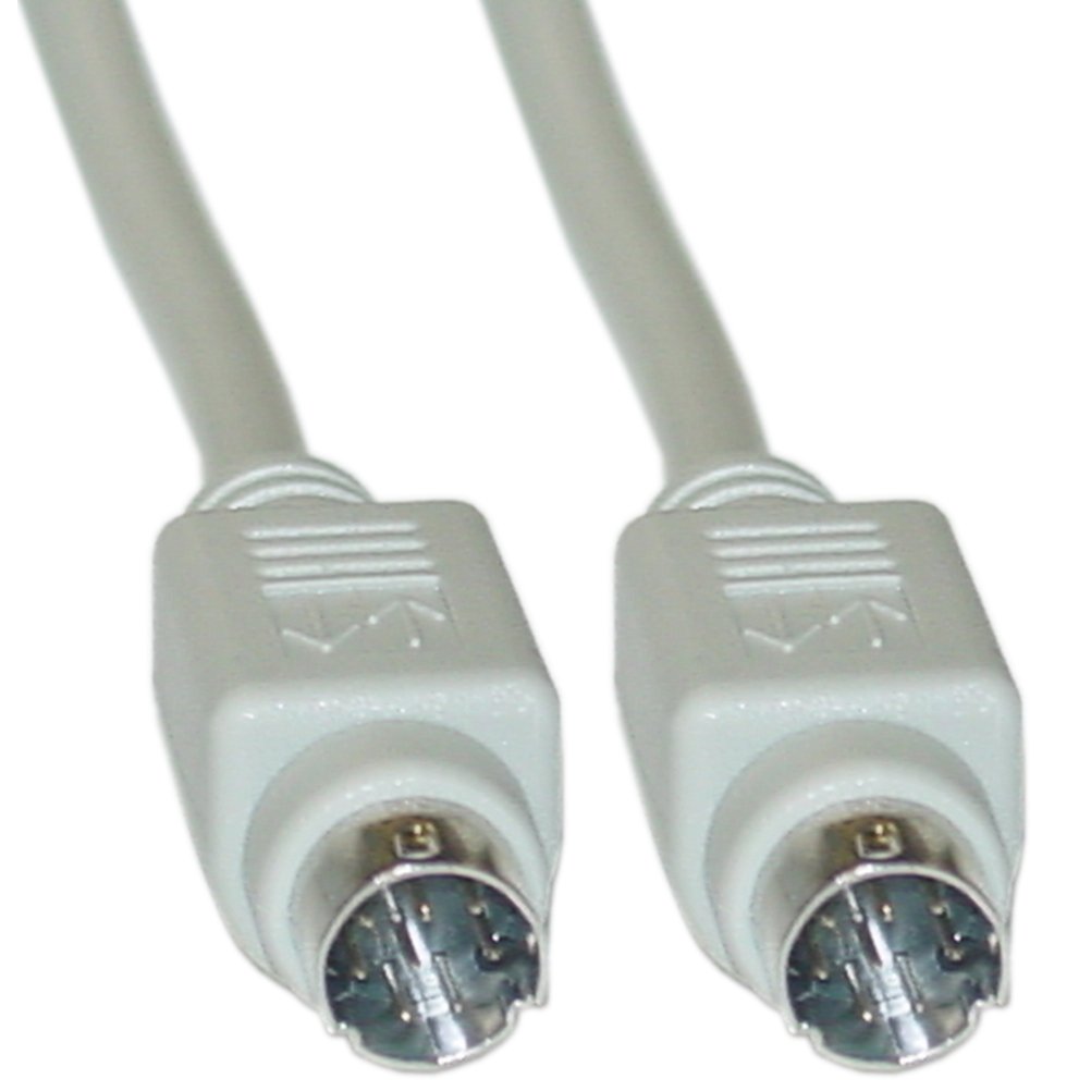 CableWholesale Serial Cable Mini-DIN 8 Male 6ft