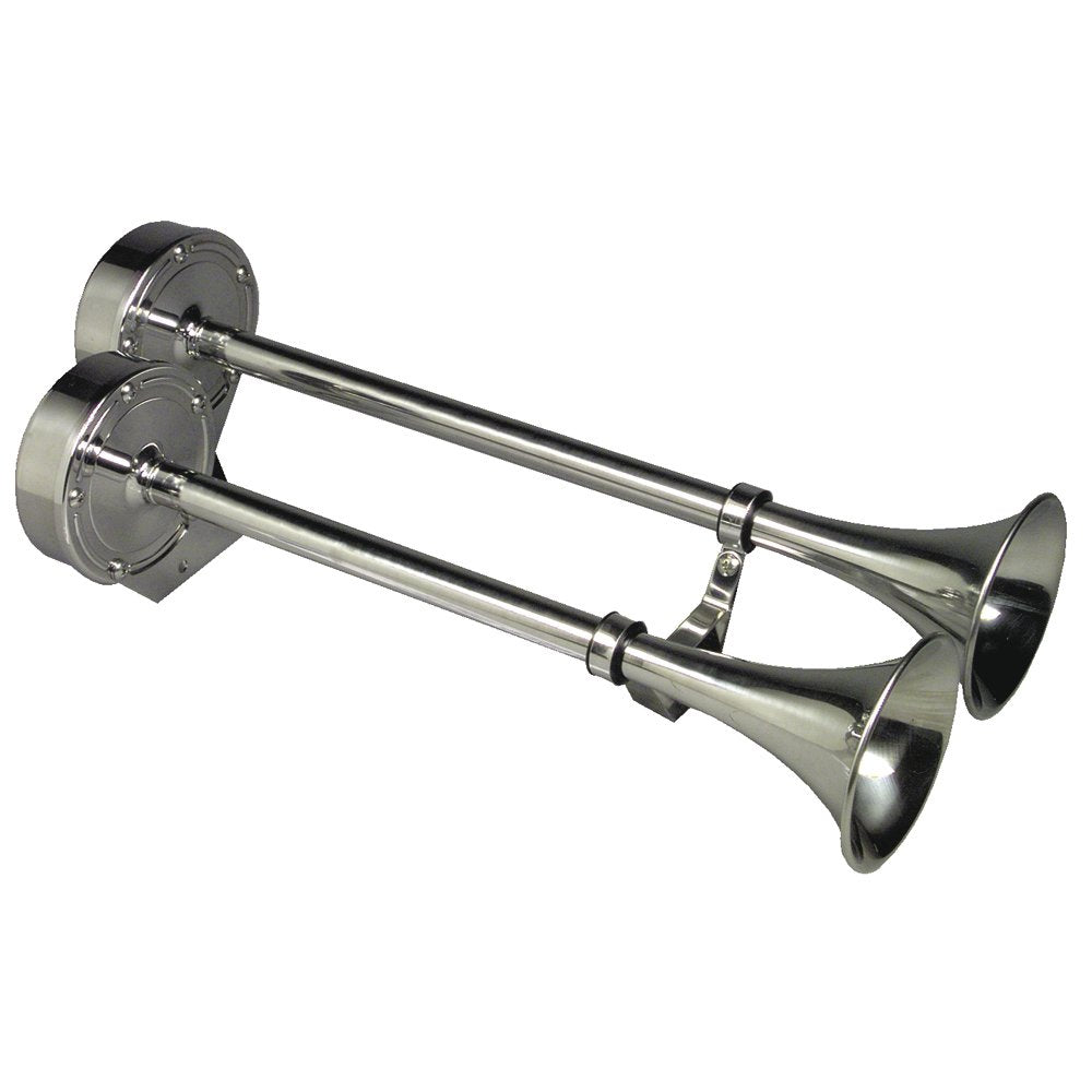 Schmitt & Ongaro Ongaro Deluxe SS Dual Trumpet Horn 12V 10028