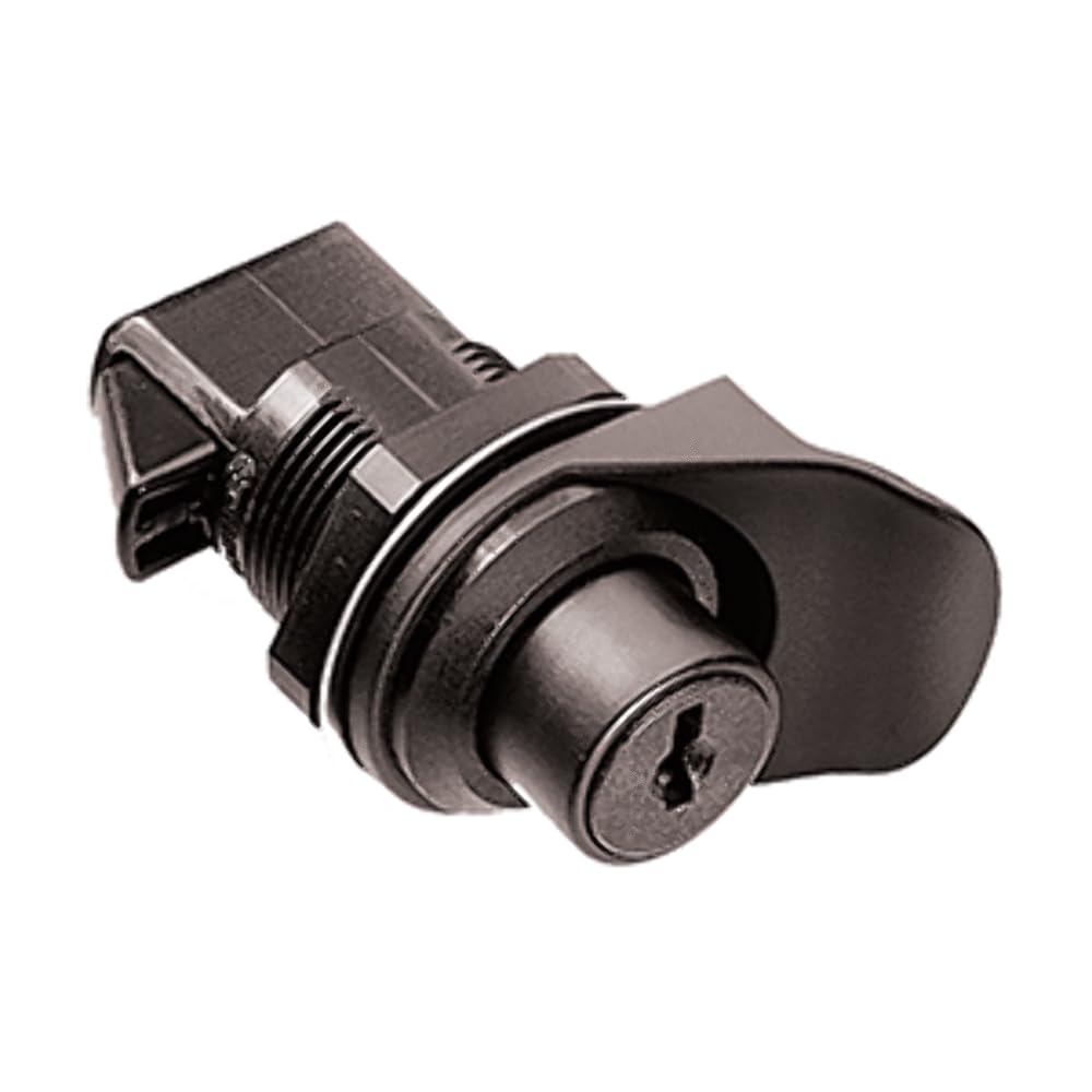 Southco 93-303 Push-To-Close Latch Key Locking Black