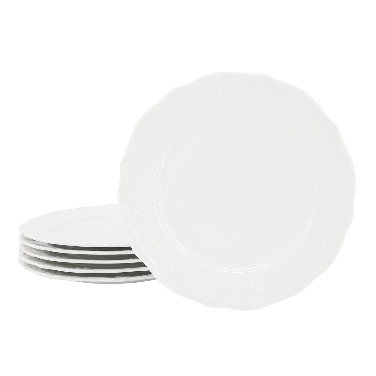 Elama Henryi 6 Pc 8.75" Salad Plate Set