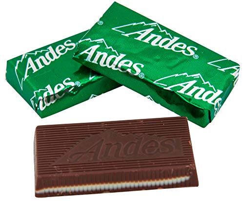 Andes Creme De Menthe Thins - 20 lb. box, 1 per case