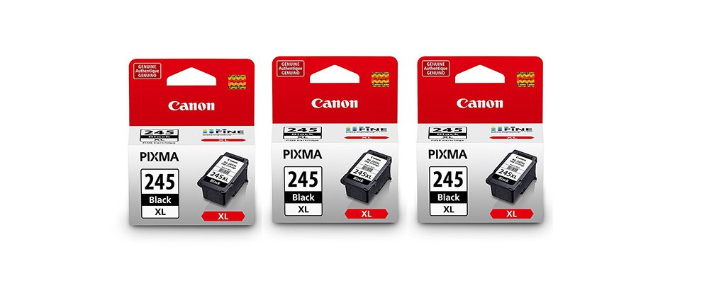 Canon PG-245XL Black Ink Cartridge 3 Pack